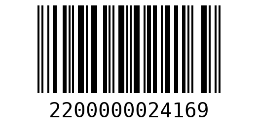 Штрихкод 2200000024169