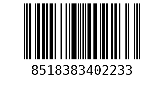 Штрихкод 8518383402233