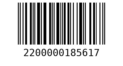 Штрихкод 2200000185617