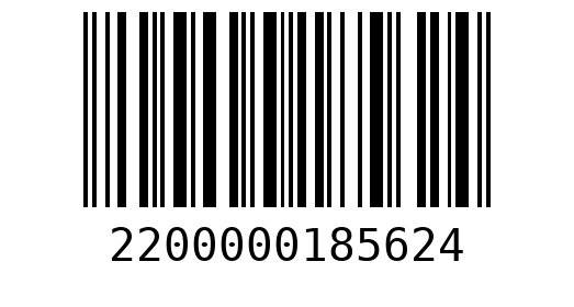 Штрихкод 2200000185624