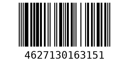 Штрихкод 4627130163151