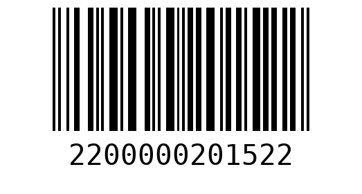 Штрихкод 2200000201522