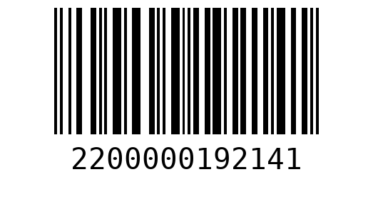 Штрихкод 2200000192141
