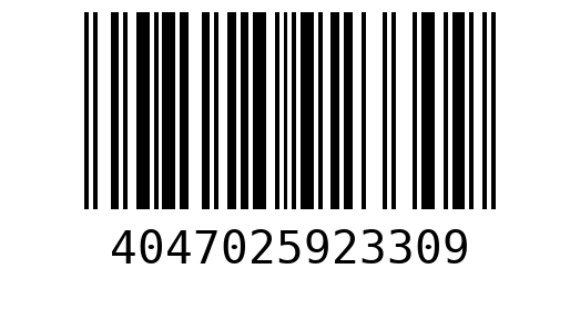 Штрихкод 4047025923309