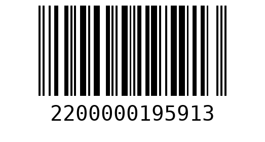 Штрихкод 2200000195913