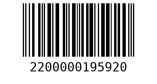 Штрихкод 2200000195920