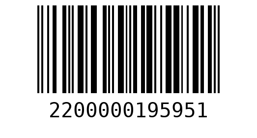 Штрихкод 2200000195951