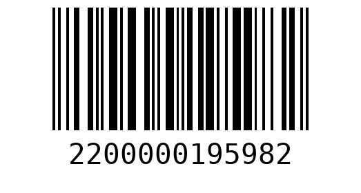 Штрихкод 2200000195982