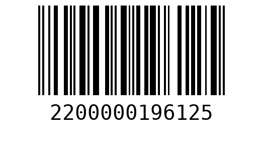 Штрихкод 2200000196125