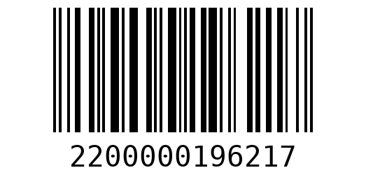 Штрихкод 2200000196217