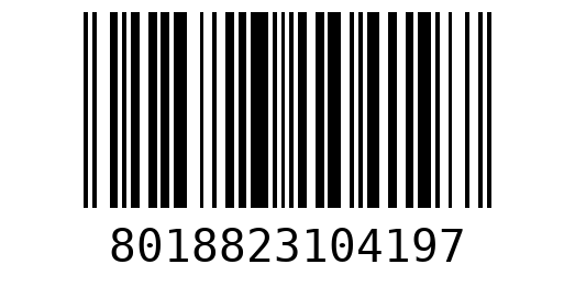 Штрихкод 8018823104197