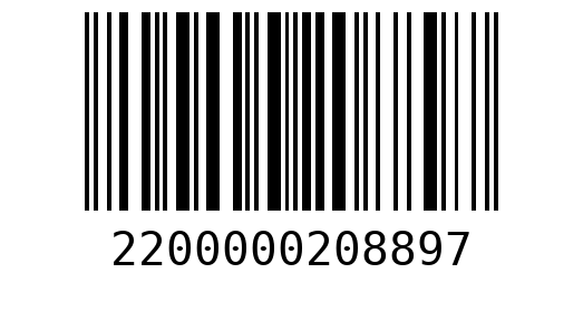 Штрихкод 2200000208897