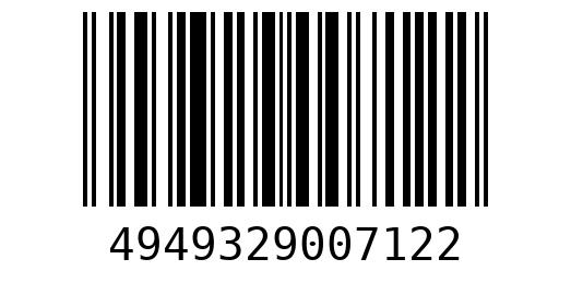 Штрихкод 4949329007122