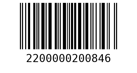 Штрихкод 2200000200846