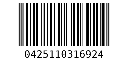 Штрихкод 042511031692