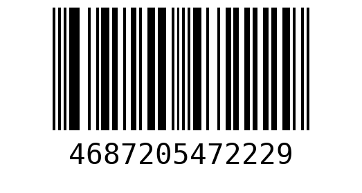 Штрихкод 4687205472229