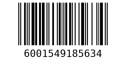 Штрихкод 600154918563