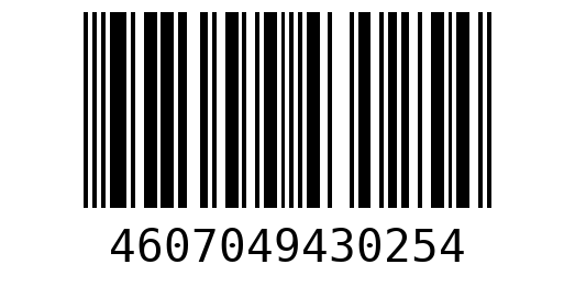 Штрихкод 4607049430254