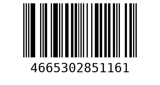 Штрихкод 4665302851161