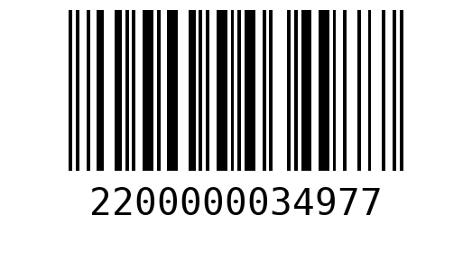 Штрихкод 2200000034977