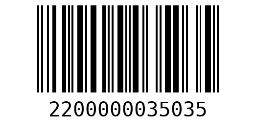 Штрихкод 2200000035035