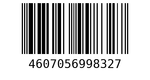 Штрихкод 4607056998327