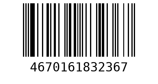 Штрихкод 4670161832367