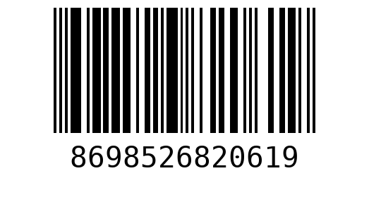 Штрихкод 8698526820619