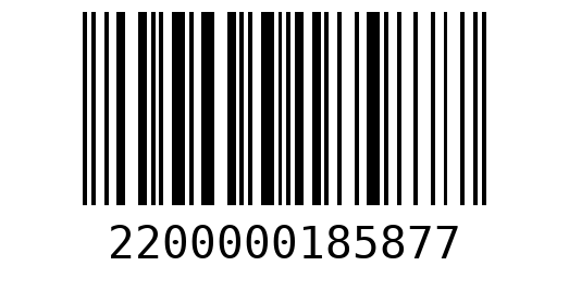 Штрихкод 2200000185877