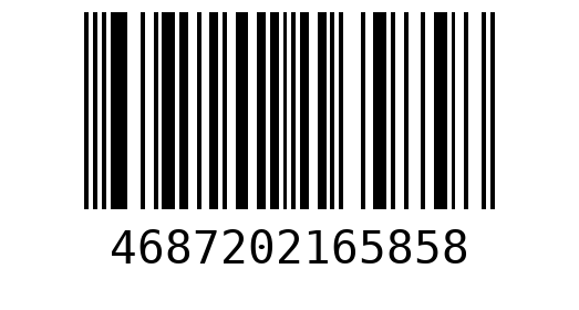 Штрихкод 4687202165858