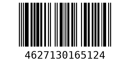 Штрихкод 4627130165124