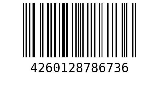 Штрихкод 4260128786736