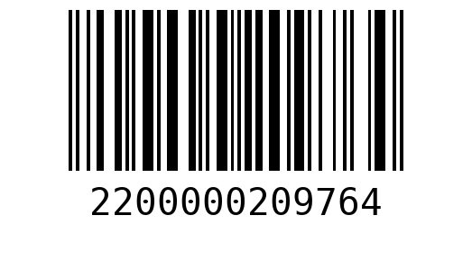 Штрихкод 2200000209764