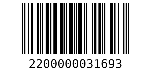 Штрихкод 2200000031693