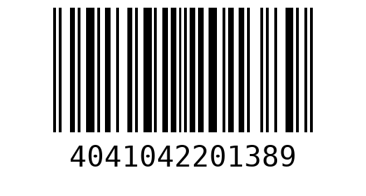 Штрихкод 4041042201389