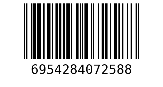 Штрихкод 6954284072588