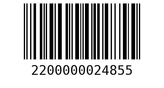 Штрихкод 2200000024855