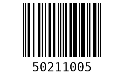 Штрихкод 50211005