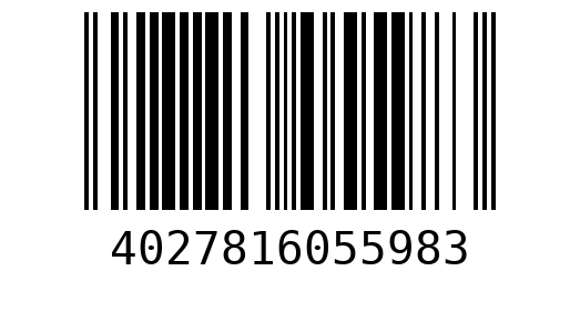 Штрихкод 4027816055983