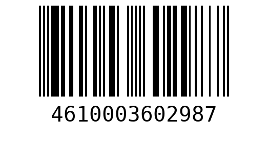 Штрихкод 4610003602987
