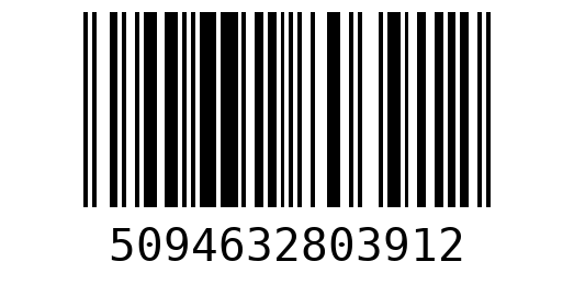 Штрихкод 5094632803912
