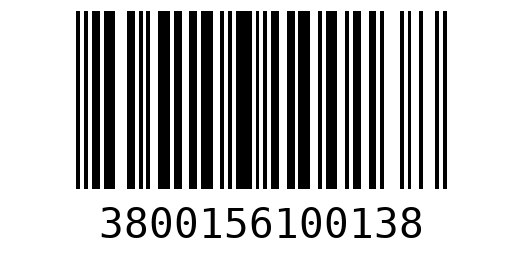 Штрихкод 3800156100138