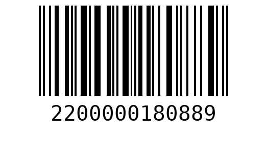 Штрихкод 2200000180889