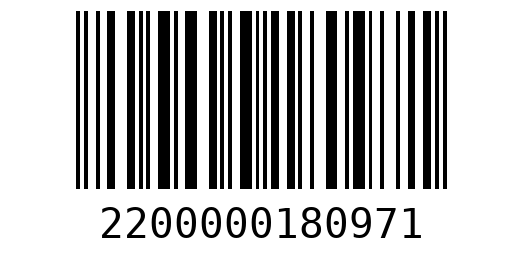 Штрихкод 2200000180971