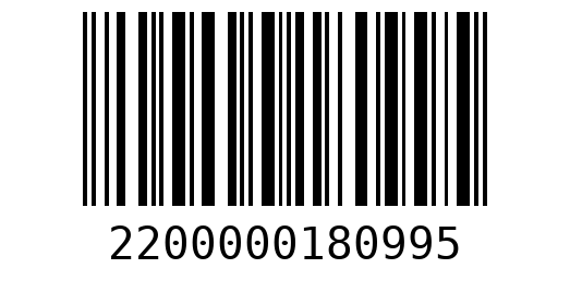 Штрихкод 2200000180995