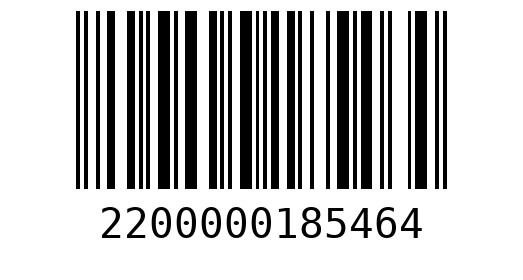 Штрихкод 2200000185464