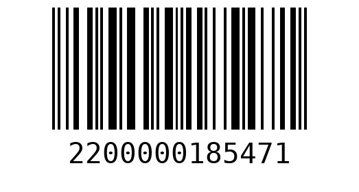 Штрихкод 2200000185471