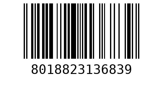 Штрихкод 8018823136839