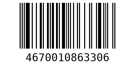 Штрихкод 4670010863306