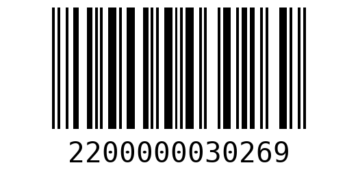 Штрихкод 2200000030269